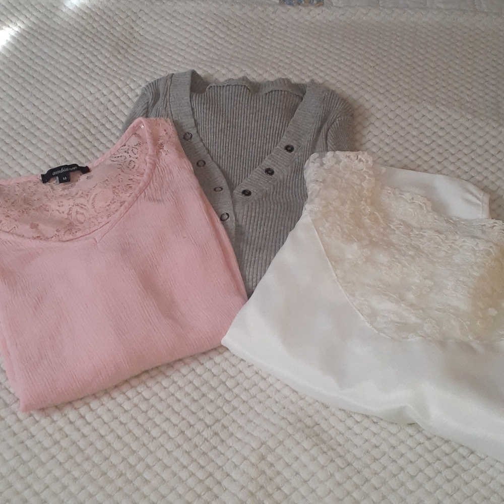 Lot of 3 Blouses